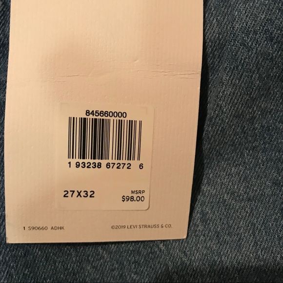NWT Levi’s Ribcage Flare Jeans Size 27 - Picture 2 of 5